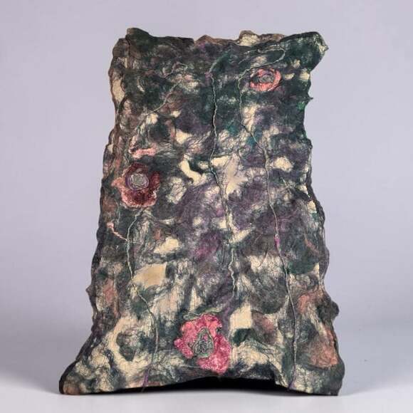 Graceful Ewe Fiber Arts Accessories - Graceful Ewe Fiber Arts Handmade Felted Wool Art Scarf